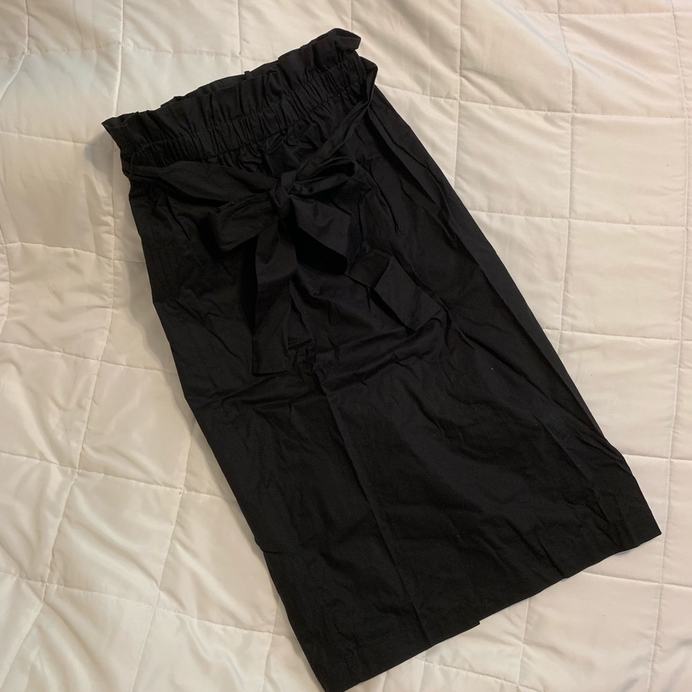 Who What Wear Paperbag Tie Pencil Skirt sz SMALL